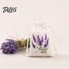 Sacos Decorativos de Sachê 2 Peças Sacos com Cordão, com Estampa Floral, Tecido de Poliéster e Algodão Respirável Malha Pequena Bolsas de Armazenamento Bolsas, Sachês Portáteis,