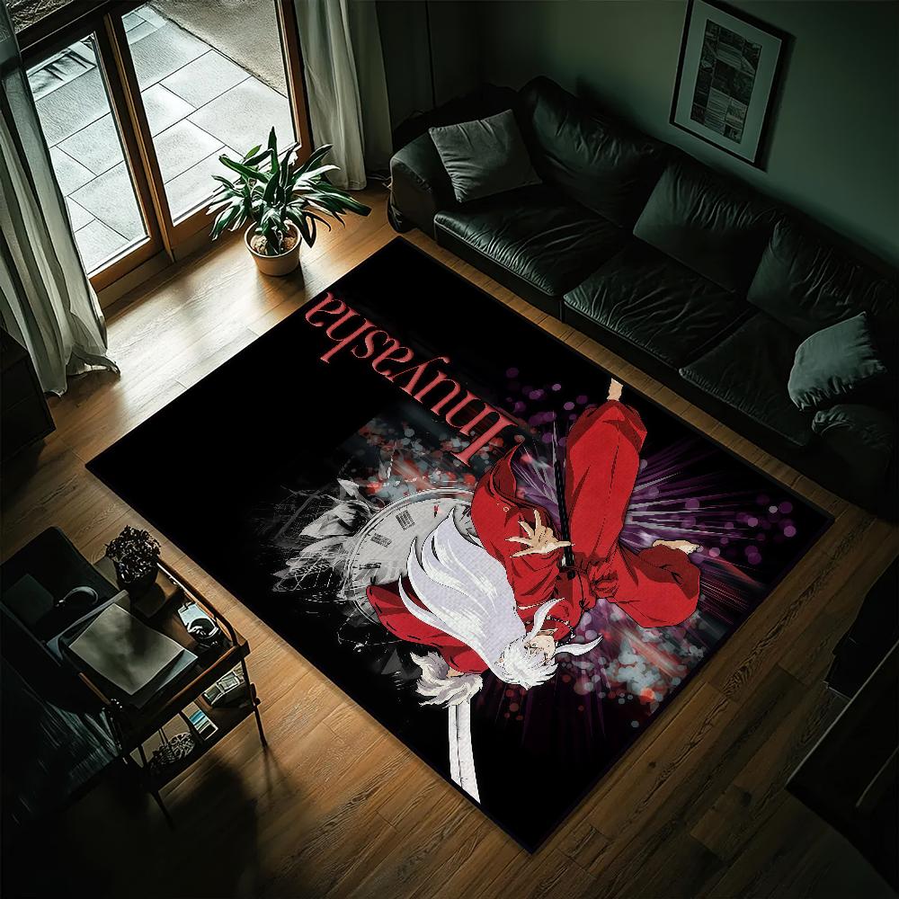 

Anime InuYasha Small Carpet Non Slip Floor Mat for Bedroom Living Room Kitchen Bathroom Home Decor Rug 40*120cm