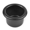 2PCS 79mm Black Car Cup Water Drink Holder Recessed For RV Car Marine Boat Trailer Plastic Cup Holder Interior Accessories