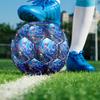 1pc Mermaid Underwater Kingdom Theme Soccer Ball Football, Size 5, Lightweight PVC, Durable Outdoor Training Soccer Ball, Gift M61422