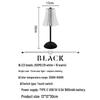 Rechargeable Wrought Iron Night Light: Eye-Protecting Bedside Mood Sensor Lamp