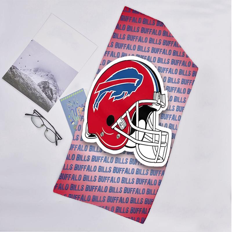 Bills Team Fashion Beach Towel: Ideal for Summer Adventures Soft, Absorbent and Quick Drying Suitable for Swimming and Bathing