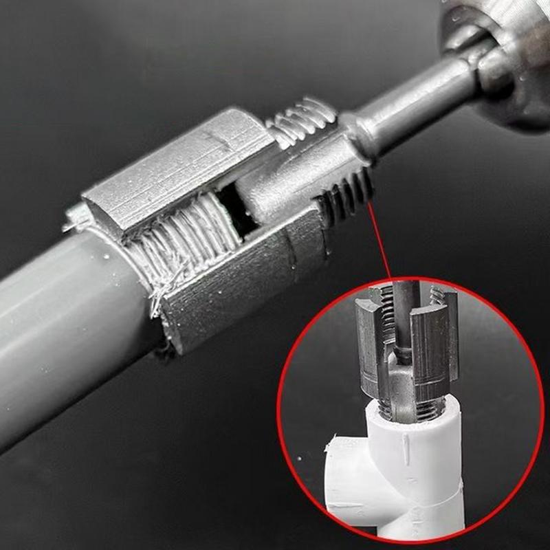 Pipe Threader Manual Threading Tool pipe Extractor Tap & Die for Machine Hole Wire Cable Hose Patio Backyard Garden Farm