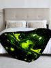 1 Piece Frog-themed Fluffy Fleece Blanket, Perfect for Sofa, Bed, Office. Ideal Gift for Family, Friends, and Holidays.