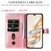 Zipper Wallet Case for Honor Magic7 Lite 5G/X9c 5G/X60 Pro 5G Calf Texture Leather Phone Cover