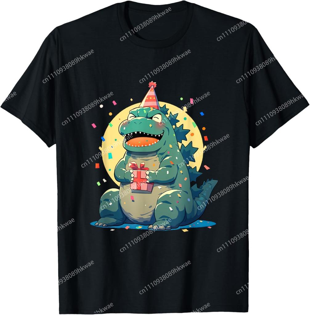 Epic Japanese Kaiju Party Time Roaring Celebration Fashion Casual Funny TShirt S6XL
