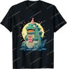 Epic Japanese Kaiju Party Time Roaring Celebration Fashion Casual Funny TShirt S6XL