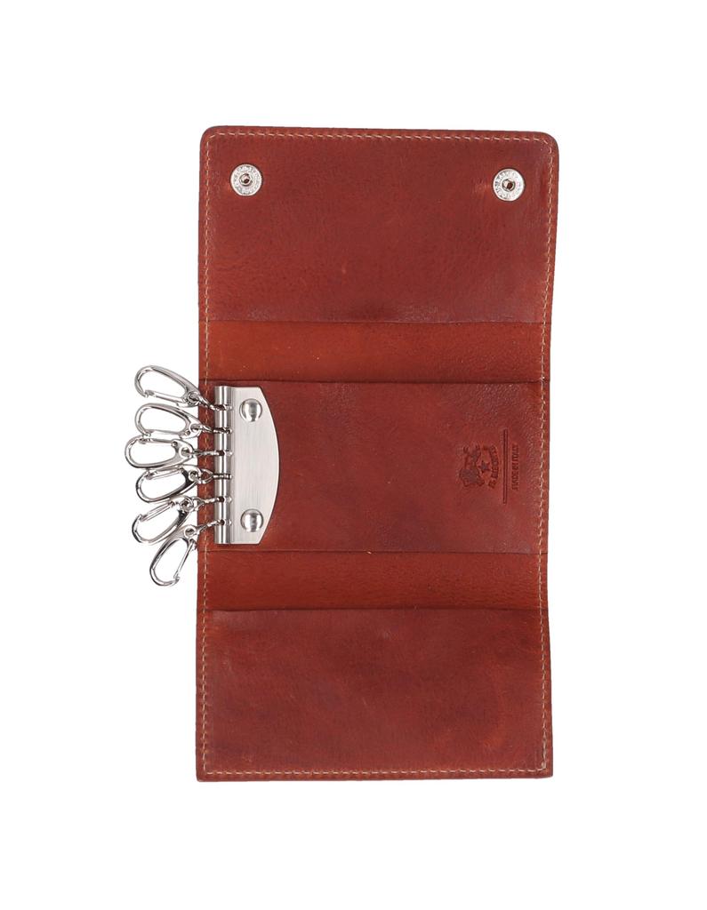 IL BISONTE 6-Key Case SKH142 PO0001 SEPPIA [Used]