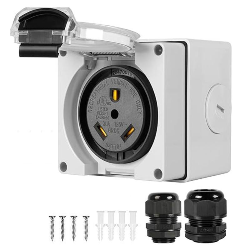 

Надійна багатофункціональна розетка на 50 А для надійного живлення великої побутової техніки X3UC