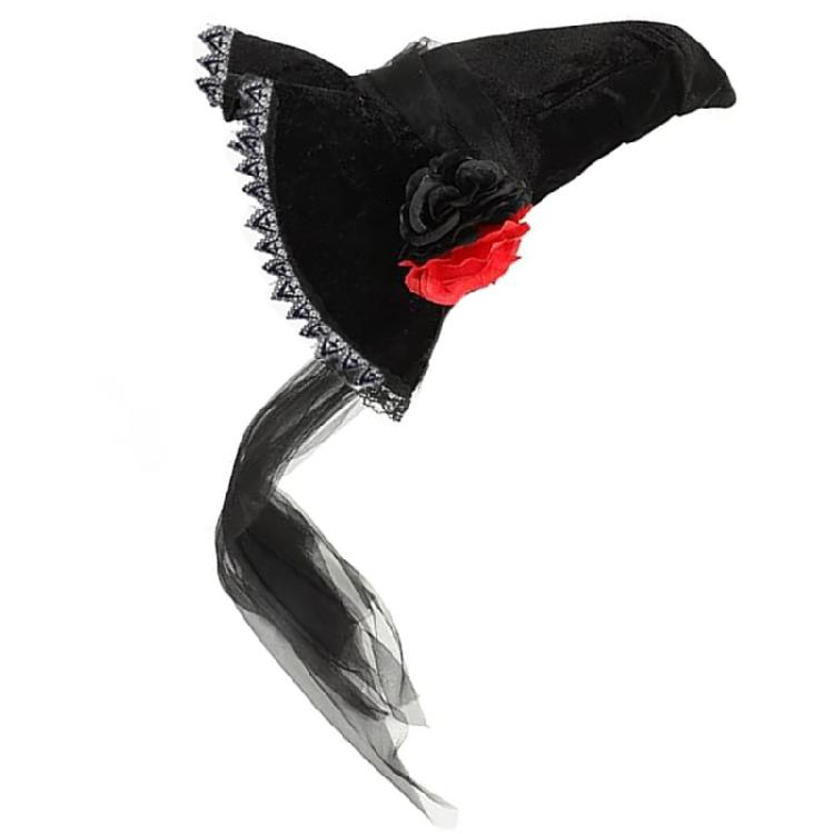 Vampires Halloween Hats Stage Performances Hat Multifunctional Witch Hat Adult Suitable for Youth and Party Enthusiasts