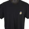 Rocket Ship T Shirt Mens Size Large Black PacSun Embroidered