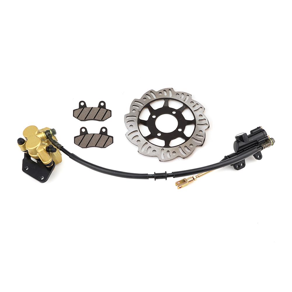 Kit de Freio a Disco Hidráulico Dianteiro / Traseiro para Motocicleta Para a Maioria das Motos de Cross Pit Dirt Bike 50cc-125cc BBR TTR CRF 50 XR Apollo