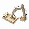 Manual DIY Model Toy Hydraulic Wooden Excavator Assembly Model Set Experiment Digger Mould(NO.1