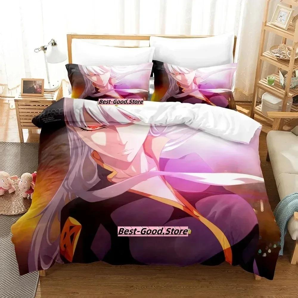 3D-Druck Anime Bettwäsche-Set Noblesse Aufdruck Bettbezug Kissenbezug Bettwäsche-Set Leinenlaken Bettdeckenbezug Voll Queen King Size