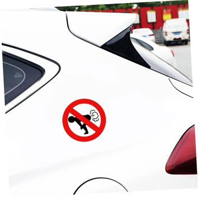 Pegatinas Prohibido Orinar Perros Pegatina para Coche Señal de Advertencia Motocicleta Pegatinas de No Tirarse Pedos Pegatina para Ventana de Coche Pegatinas con Logo