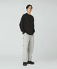Snow Peak Hybrid Wool Mesh Cut and Long and Size L L/S T-Shirt SW-25AU017, Sew, Sleeve, Men's Women's, Black,