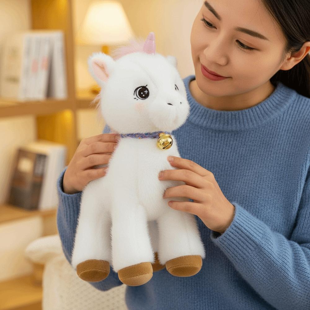 Lifelike Horse Horse Plush Toy Cozy Stuffed Stuffed Horse Doll Lovely Horse Plushie Doll  Kid Toy