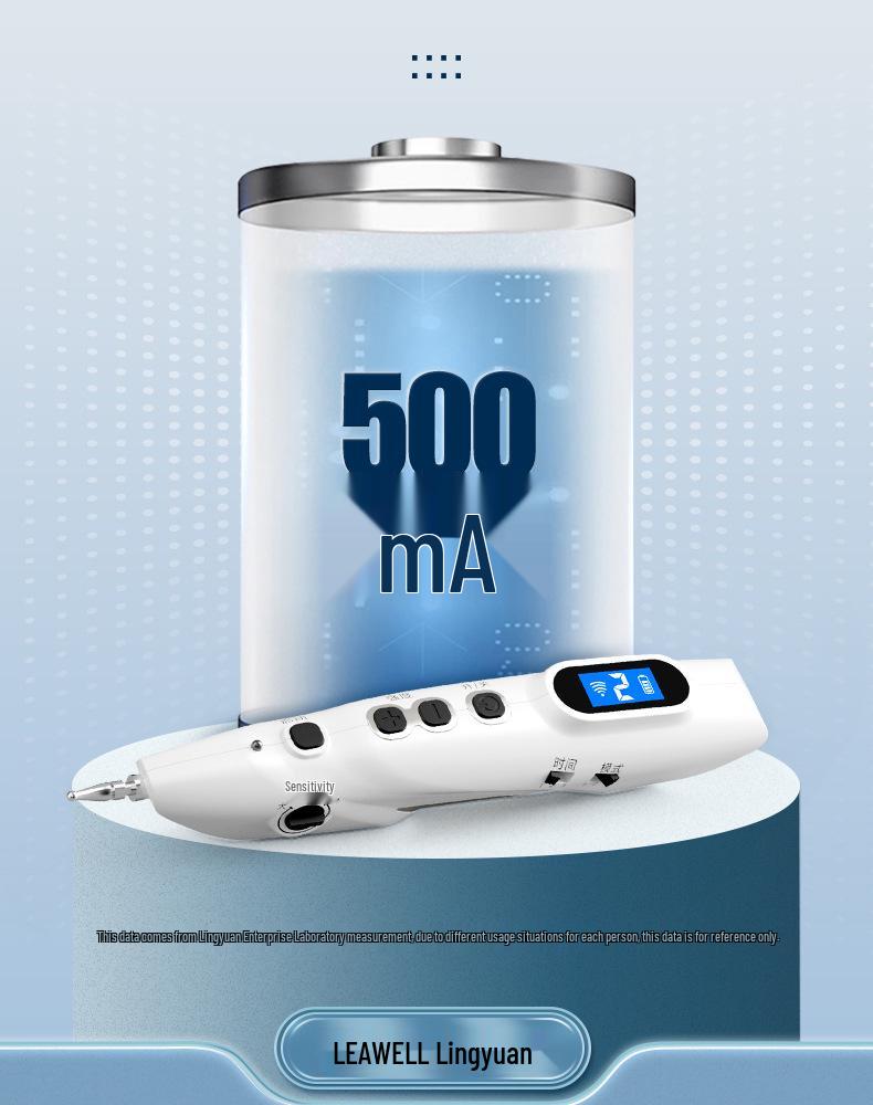 Electronic Beauty Acupoint Meridian Pen for Facial Massage and Acupuncture