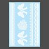 Lace Flower White Tattoo Stickers Long-lasting Butterfly Tattoo Stickers  Women Men