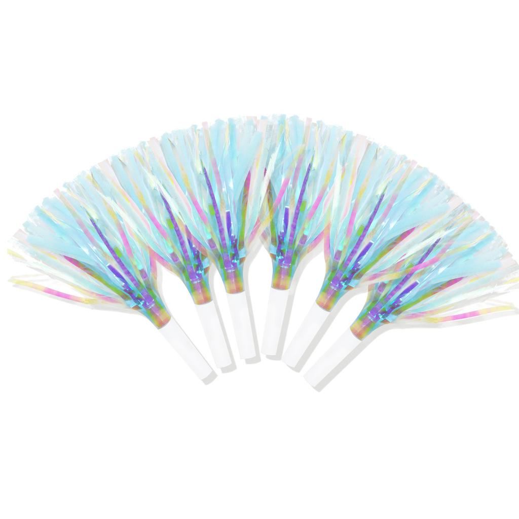6pcs Dragon Whistle Toys Tassels Birthday Party Wedding Decorations Festival Gathering Atmosphere Rally Props Horn Cheering