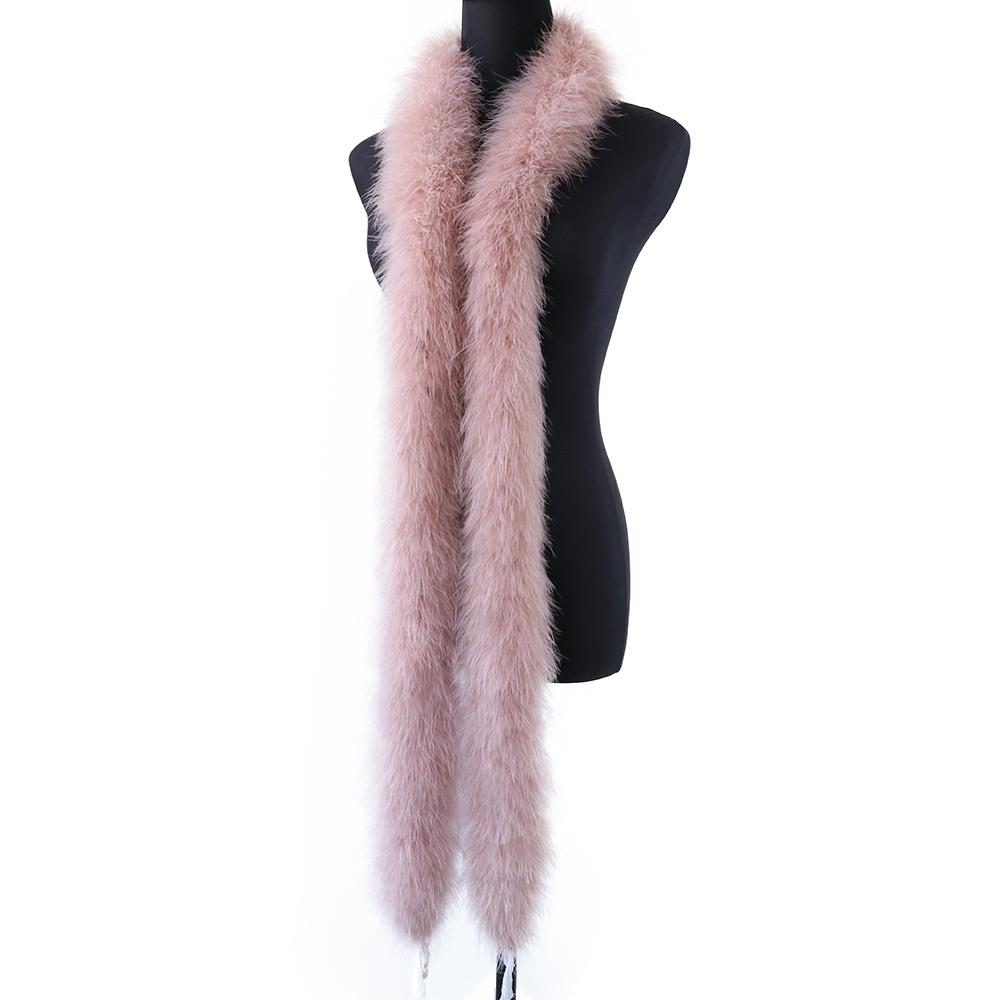 DIY 2 Meters Fluffy Natural Turkey Marabou Feather Boa for Wedding Party Decoration Feathers Shawl Scarf DIY Dress Sewing Crafts