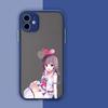Cute Virtual Idol Kizuna AI Phone Case For IPhone 14 13 12 11 Mini Pro Max XS X Max XR 8 7 Plus SE 2022 Skin Color Phone Cover