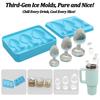 Creative Silicone Ice Cube Mold Prank Anal Plug Shaped Ice Tray Reusable Funny Cocktails Whiskey Beer Drink ice-Cube Maker