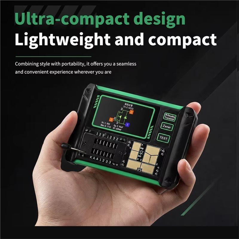 B97A-Resistance LCR ESR Meter Transistor Tester Diode Triode Capacimeter Capacitor Measurement Tool MOSFET NPN PNP SMD