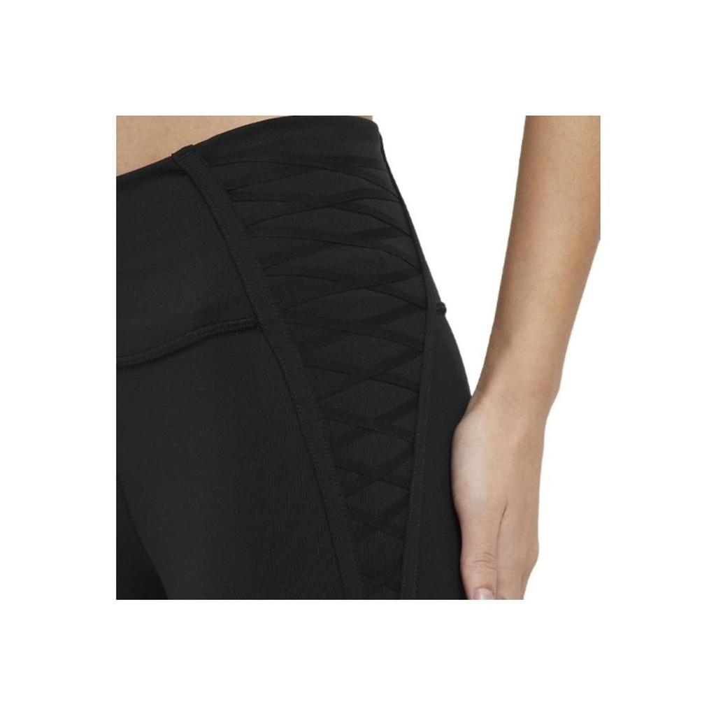 Nike Dri-Fit Moisture Wicking Quick Dry Tight Yoga Training Fitness Pants Women Pants Black CZ9933-010