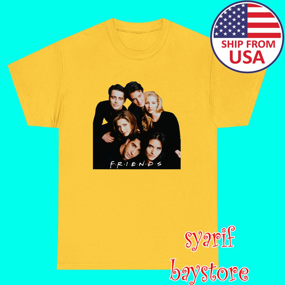 FRIENDS TV Show Men#039;s Daisy Yellow Size S to 5XL Unisex T-Shirt S