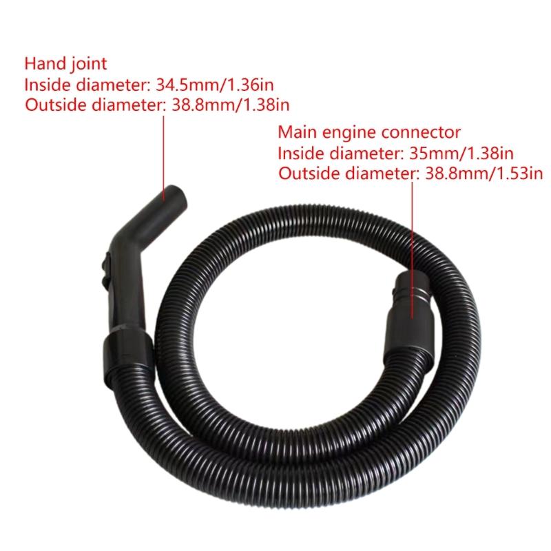Vacuum Accessory Hose Durable Vacuum Cleaner Tube Flexible Soft Pipe Vacuum Cleaner Thread Hose for MC-2700/MC-3500