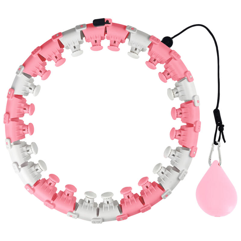 Wearfit Hula Hoop (Pink)/Smart Hula Hoop/Tummy Exercise