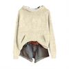 Sweatshirts For Women Knit Sweater Cute Shirt Fall Pullover Hooded Sweatshirt