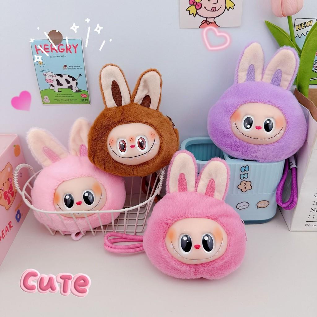Wallet Vinyl Keychain Pendant Creative Plush Doll Hanging Decoration