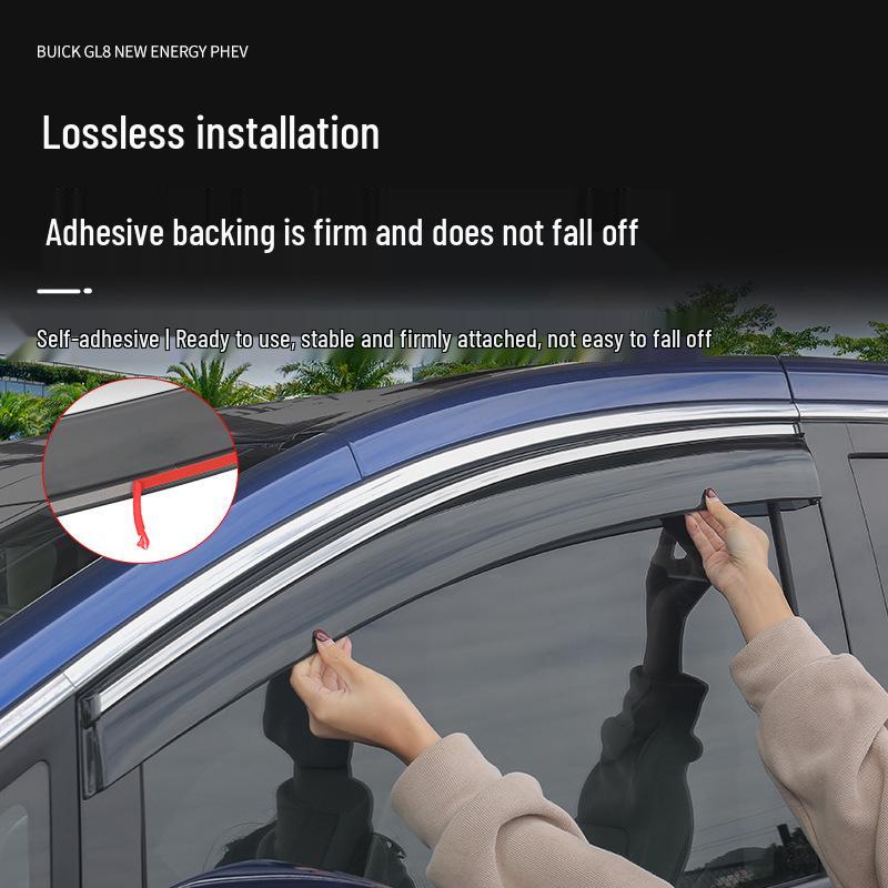 Window Rain Guards for 2024-2025 Buick GL8 Avantgarde PHEV/ES.