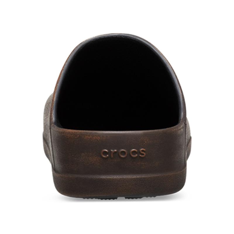 Crocs Soft Mist Chestnut Classic Clog Unisex Mocha Brown