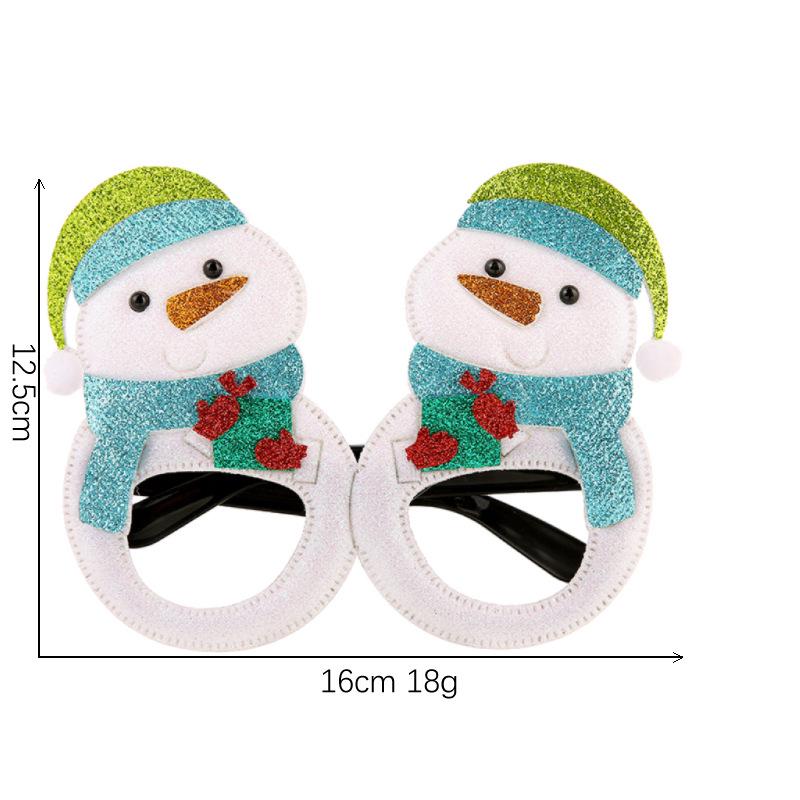 Festive Headband Eyeglass Frames: Christmas, Halloween, Valentine's Day & Party Glasses with Santa Claus Design