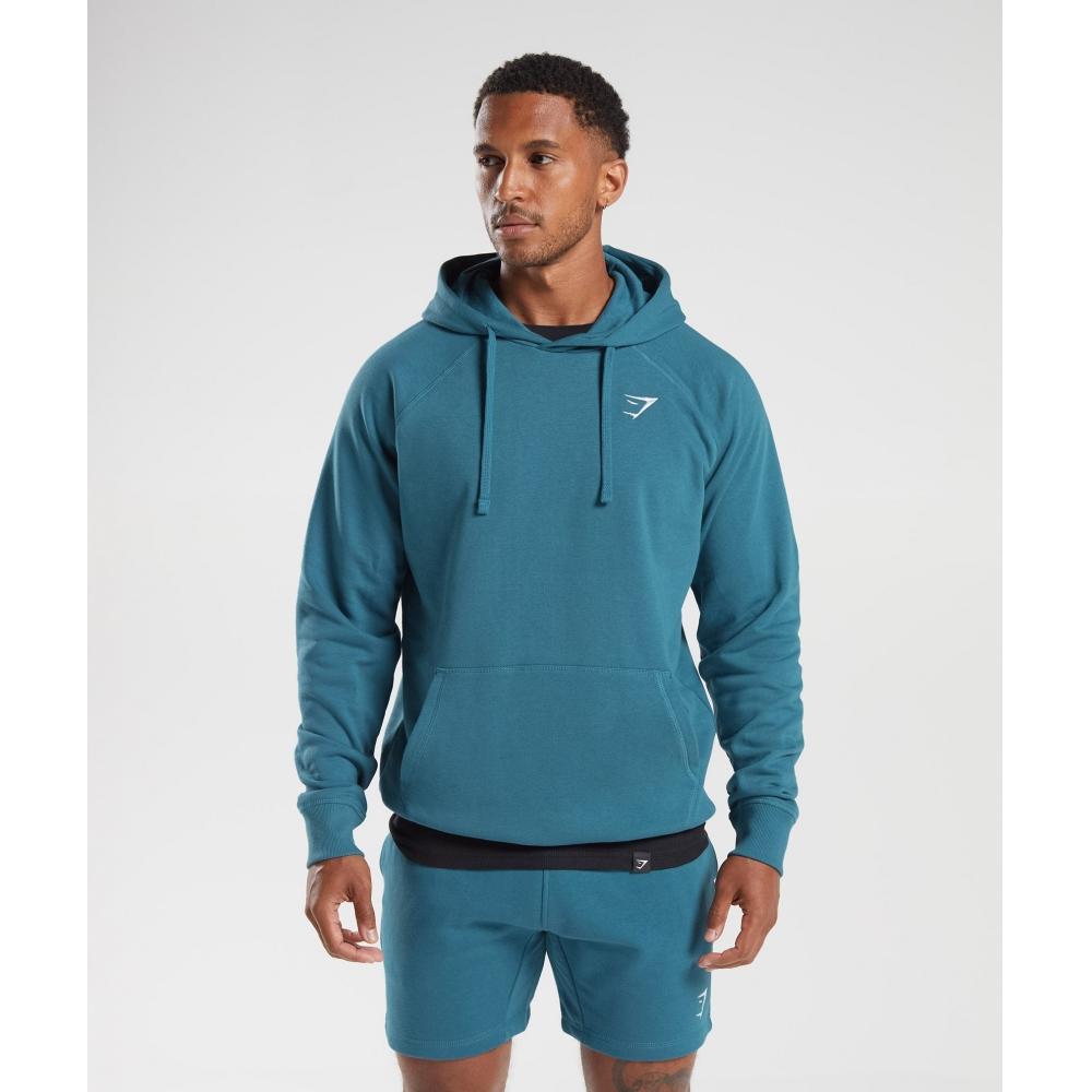 

Gymshark Толстовка с капюшоном Crest Terrace Blue A2a4g Ub9v XS