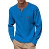 Men's  Leisure  American Style  Buckle  Quick To Dry  Shoulder Insertion  Long Sleeves  Upper Garment
