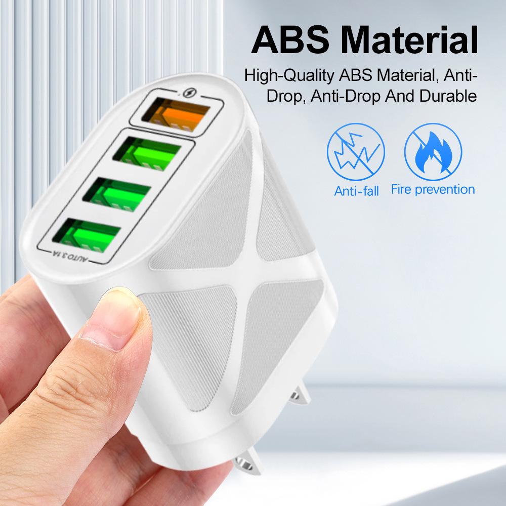 PD33WQC 65W GaN Multi-Port Fast Charger - 9V/12V European Standard