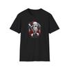 Santa X Art the Clown Unisex T-Shirt for Holiday Horror Fans, Festive Santa Tee,