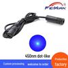 12x40mm 450nm 10mW External Focus Pure Blue Laser Module