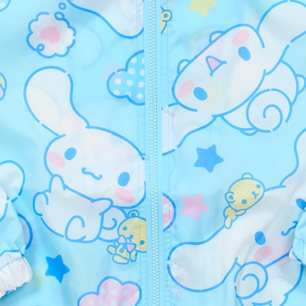 Sanrio 629731 Kurtka wiatrówka dziecięca, Cinnamoroll, 140cm,