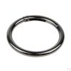 5 Pieces Zinc Alloy Round Spring Buckles Snap Hook Keychain Clip 1mm