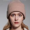 Classic Ribbed Knit Beanie-Unisex 100% Wool Hat for Autumn/Winter Business & Travel One Size Fits Most