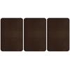 3Pcs Sofa Headrest Cover Soft Polyester Recliner Headrest Protector Wear Resistant Recliner Headrest Cover