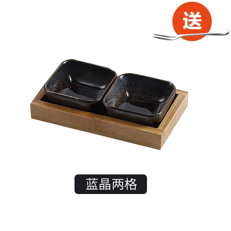 

Креативная керамическая решетка для фруктов, закусок, сервировочное блюдо, японское маленькое блюдо с подносом, домашний настольный поднос для закусок из сухофруктов