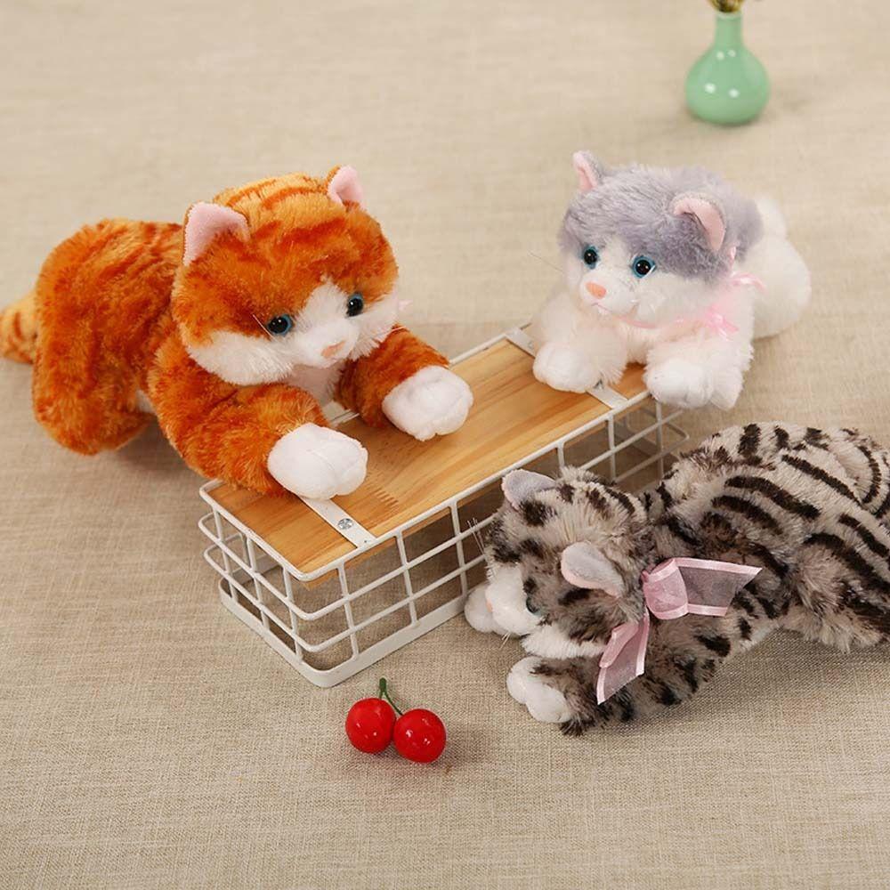 Appease Toy Home Decoration Cat Plush Doll Simulation Cat Plush Toy Cat Stuffed Toys Plush Pillow