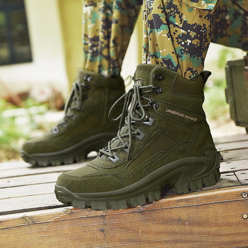 

High Top Outdoor Tactical Boots Men s Desert Boots Men s Special Forces Delta Field Jungle Combat Boots 46