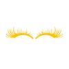 2Pcs Car Eyelashes Stickers Funny Car Headlight Sticker Waterproof Fake Eyelash Decals Tailgate Fridge Wall Window Vehicle Decoration Gifts for Men
